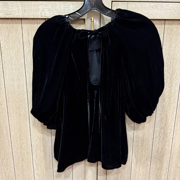 RHODE Black Velvet Rowan Top, Size XS, New With Tags - Picture 4 of 9